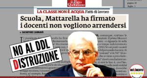 Un dolore la firma di Mattarella